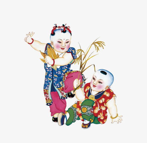 可爱福娃高清素材 页面网页 平面电商 创意素材 png素材 素材